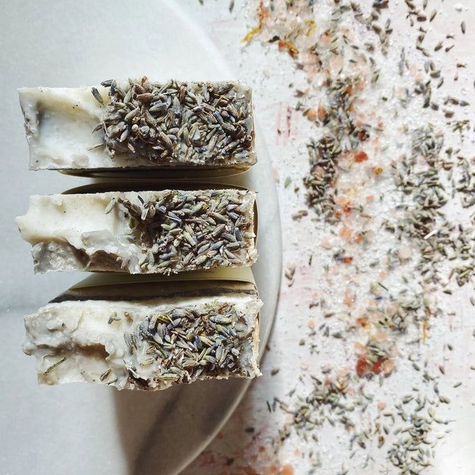 Lavender & Green Clay Salt Spa Bar2