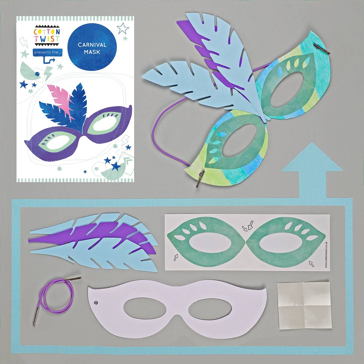 Make Your Own Carnival Mask2