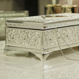 Personalised Classic Antique Silver Plated Jewellery Box4
