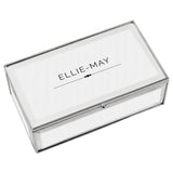 Personalised Classic Mirrored Jewellery Box