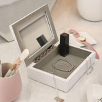 Personalised Floral Wooden Jewellery Box6