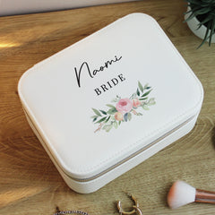 Personalised Wedding Travel Jewellery Box3