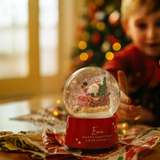 Personalised Musical Santa Globe