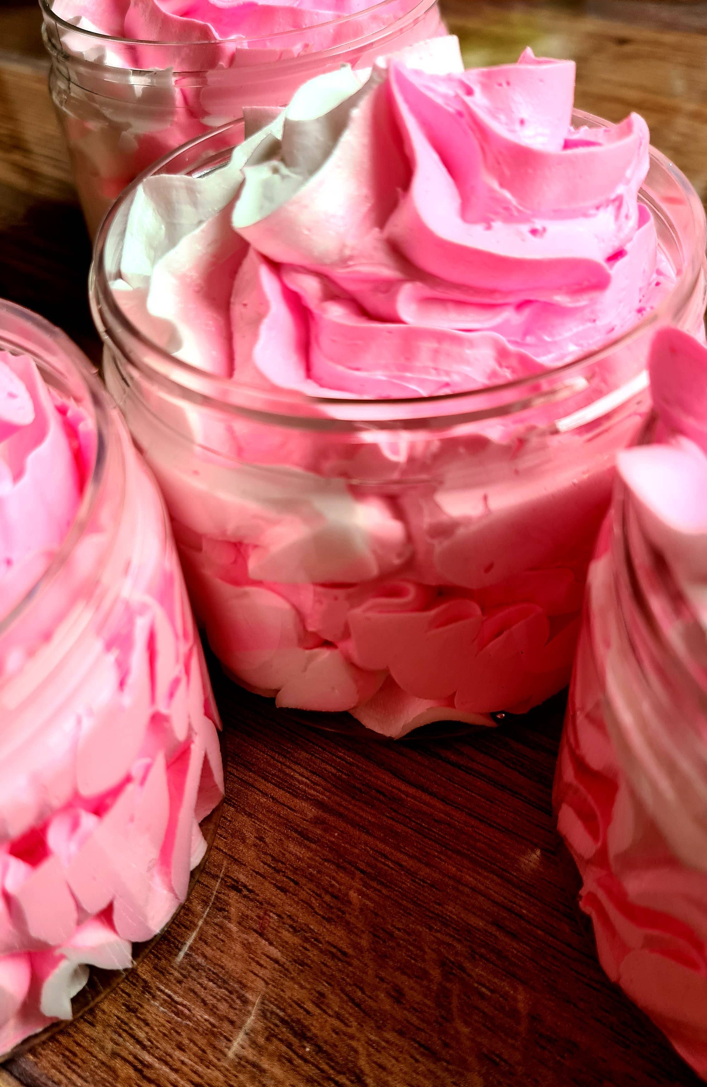 Berry Prosecco Shower Fluff/Whipped Soap