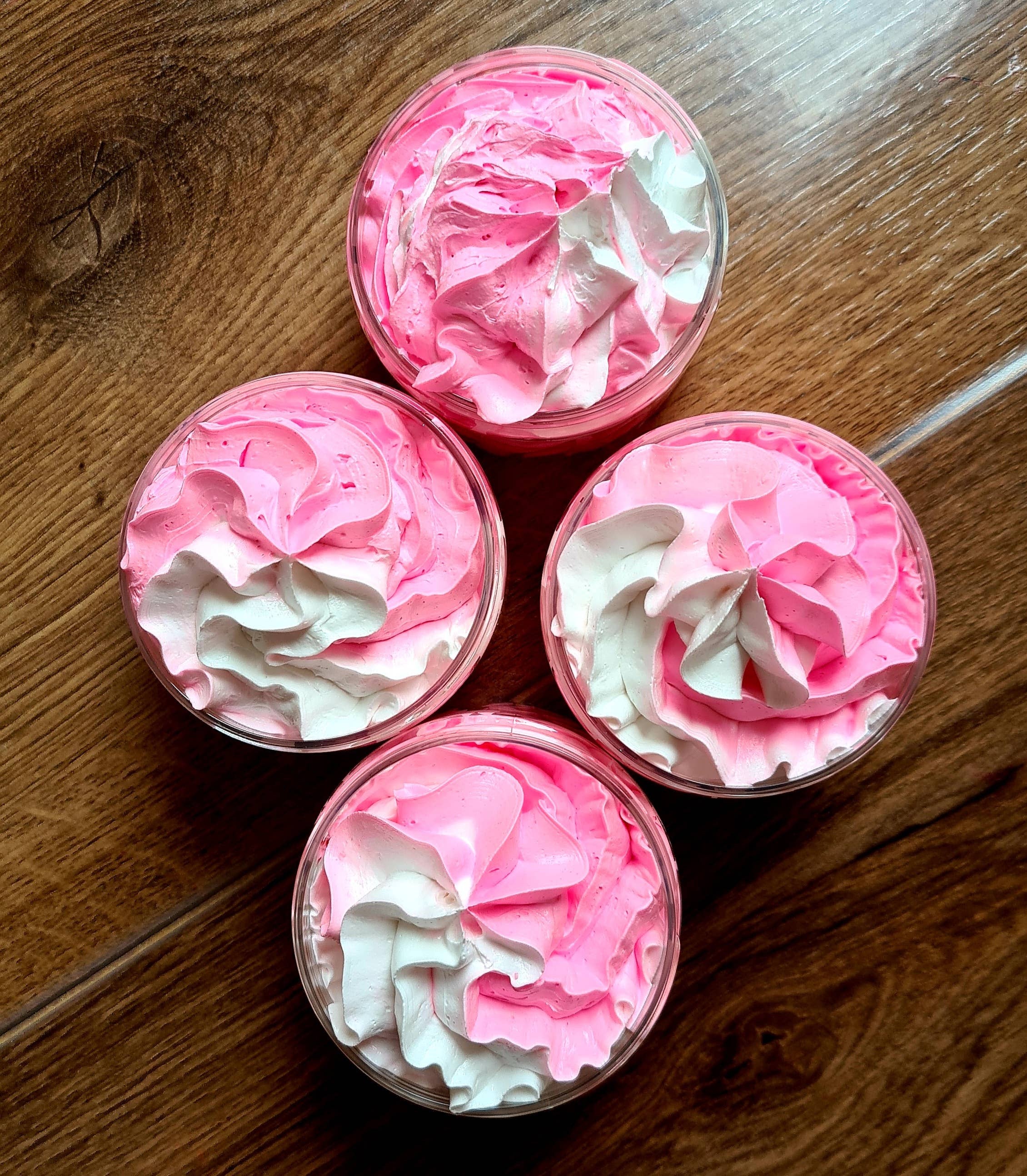 Berry Prosecco Shower Fluff/Whipped Soap2