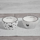 Black & White Bowl Set