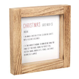 Christmas Definition Wooden Sign1