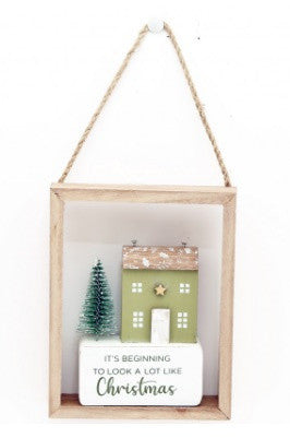 Christmas House Hanging Decoration