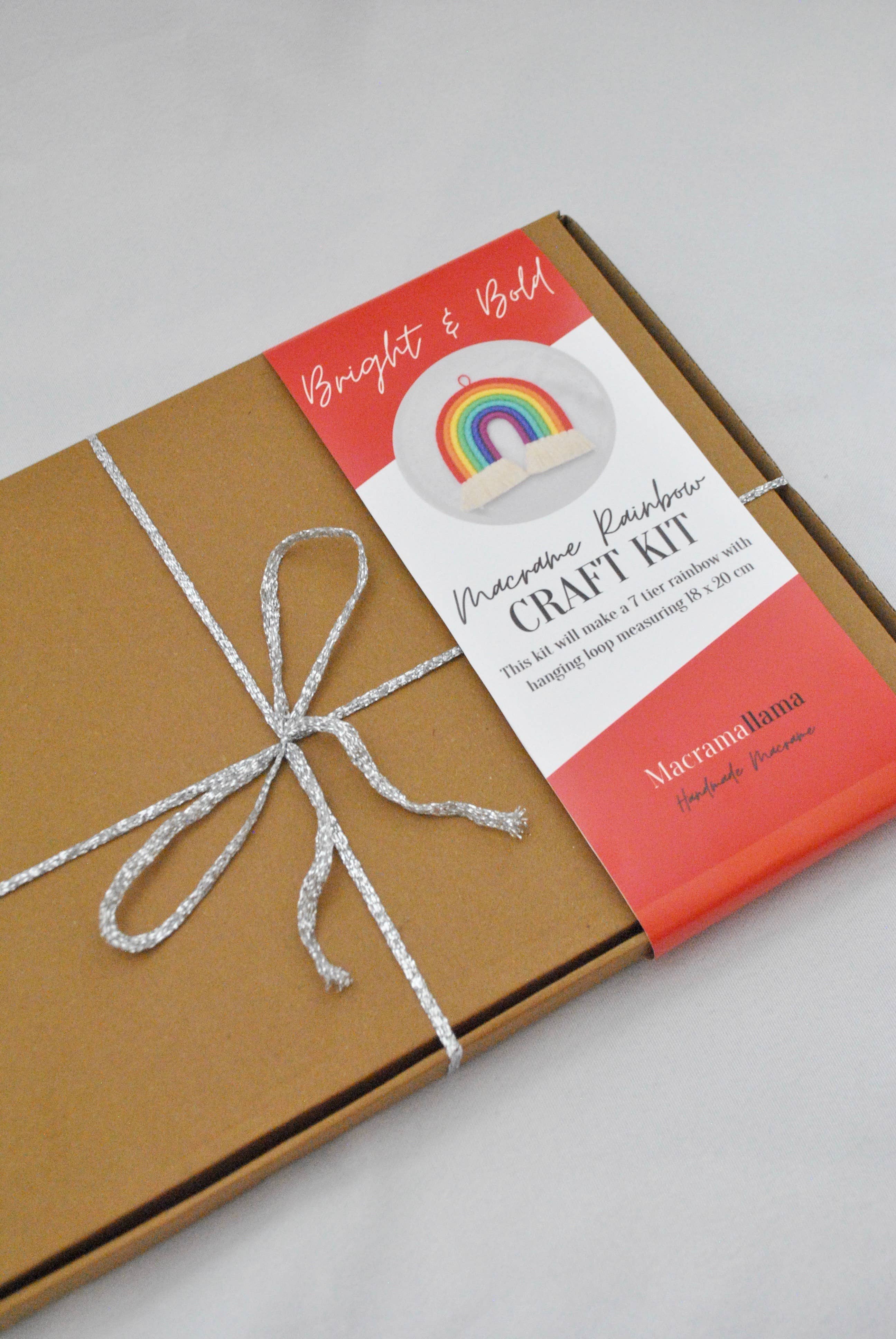 DIY Bright & Bold Large Macrame Rainbow Craft Kit3