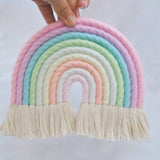 DIY Pastel Spring XL Macrame Rainbow Craft Kit2