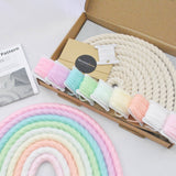 DIY Pastel Spring XL Macrame Rainbow Craft Kit4