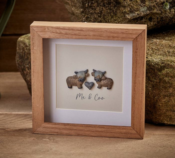 Dougal Highland Cow framed picture 