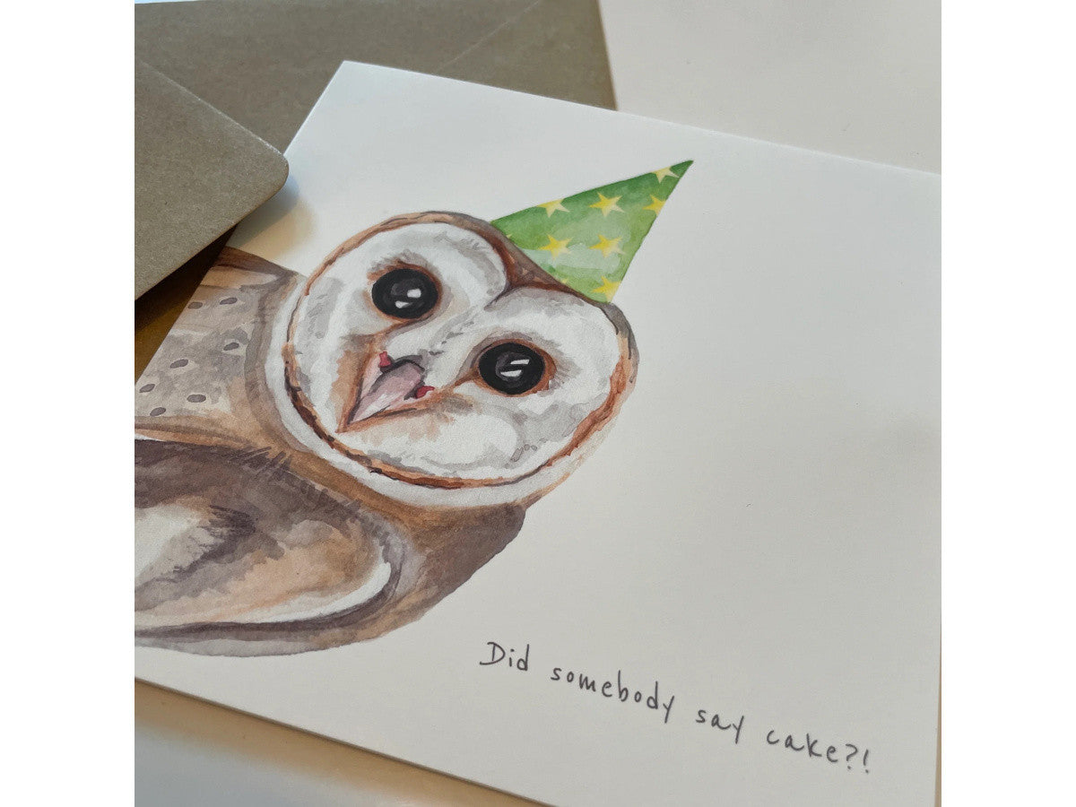 'Did Somebody Say Cake' Card