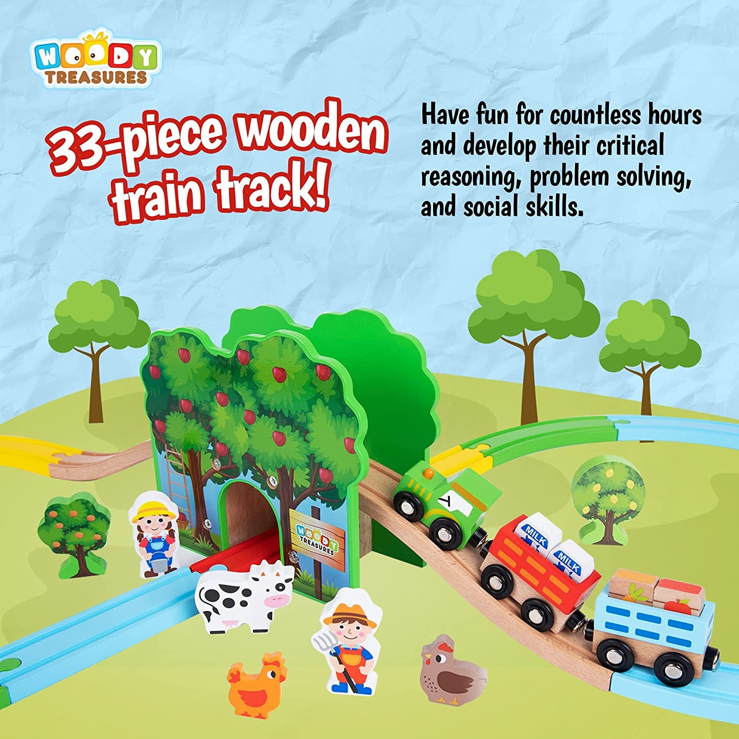 Farm Train Set2