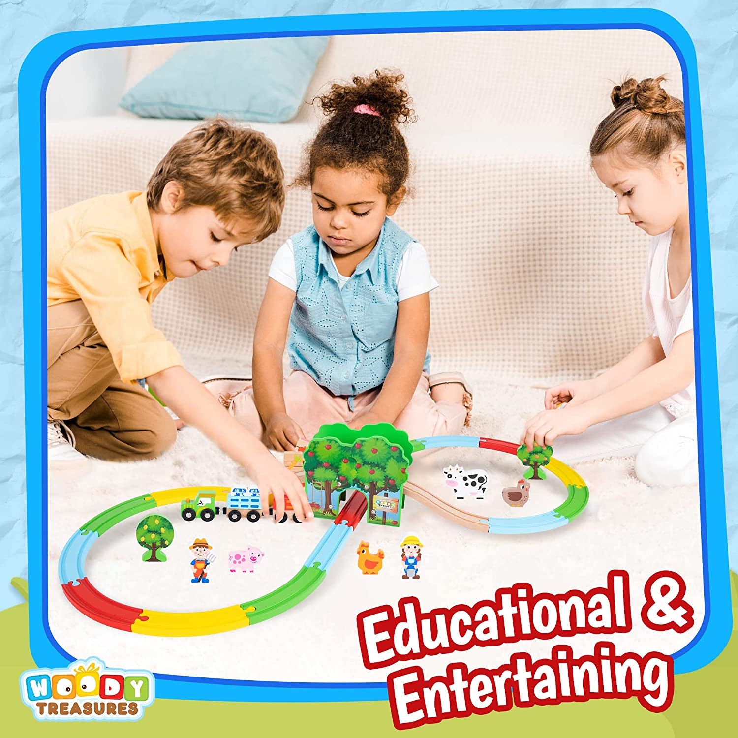 Farm Train Set3