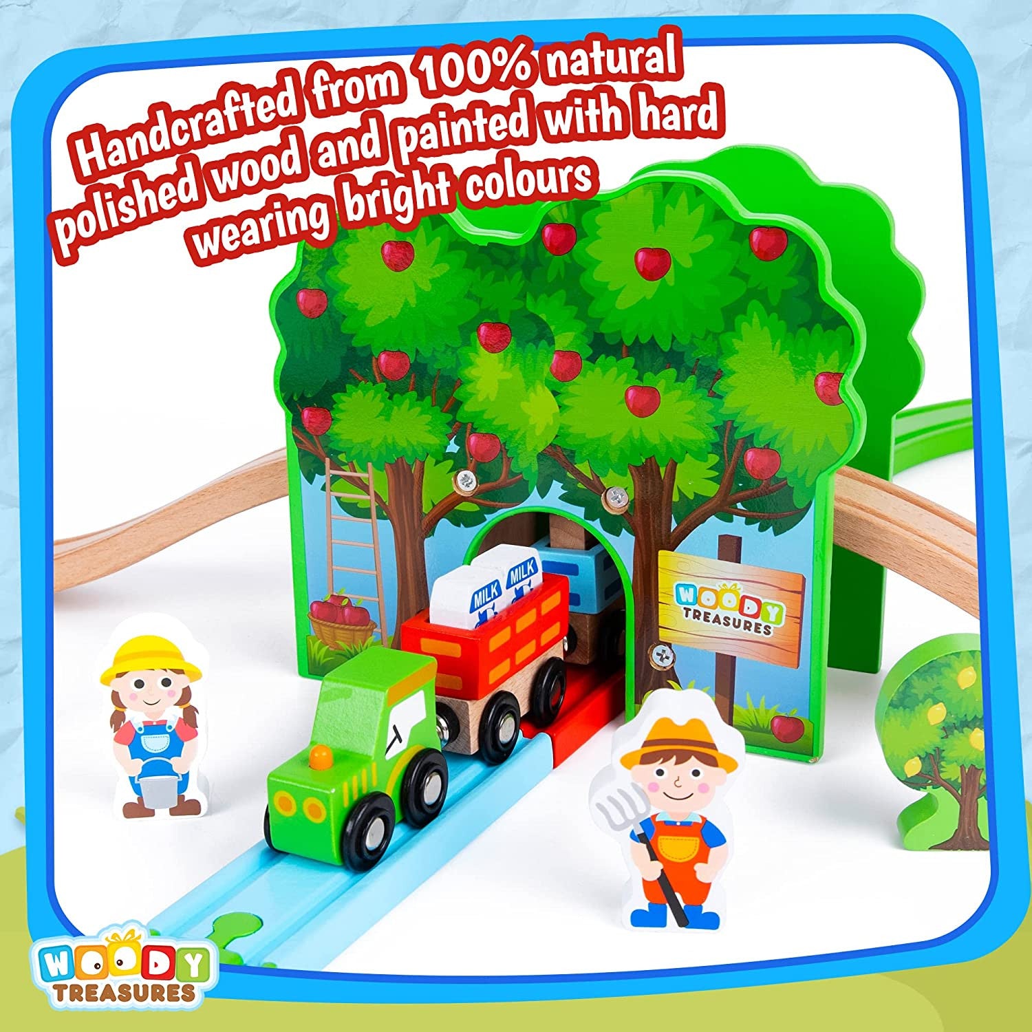 Farm Train Set4