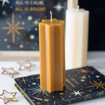 Gold Pillar candle
