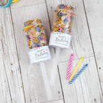 Happy Birthday Flower Confetti Pop