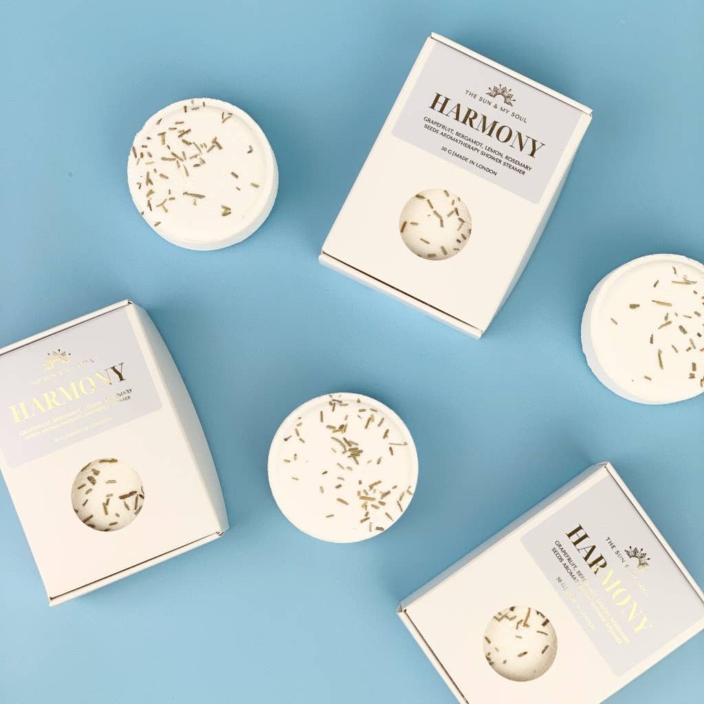 Harmony Aromatherapy Shower Steamer⎜Calming Bath Bomb Fizzer4