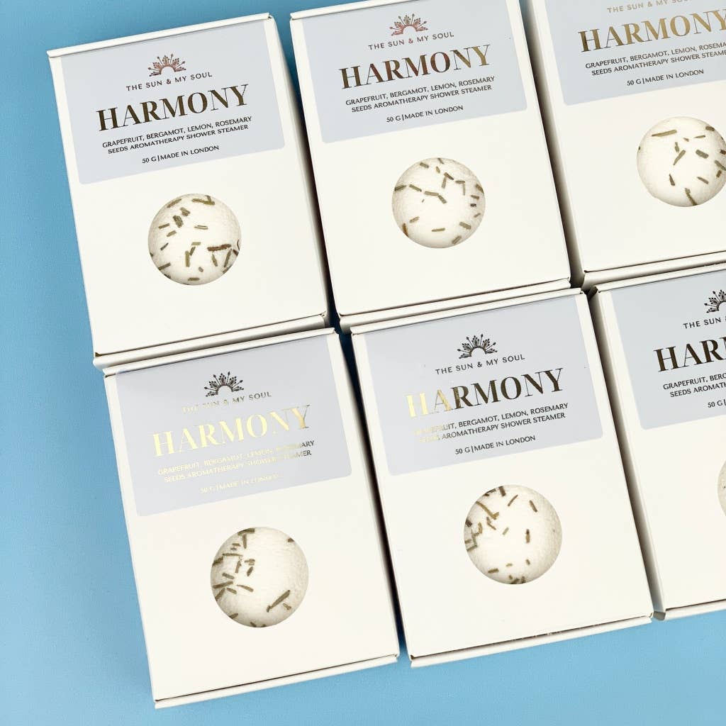 Harmony Aromatherapy Shower Steamer⎜Calming Bath Bomb Fizzer5