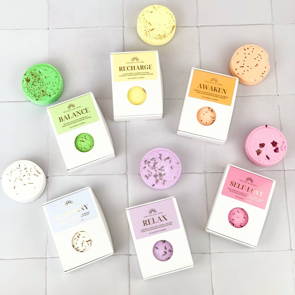 Harmony Aromatherapy Shower Steamer⎜Calming Bath Bomb Fizzer6