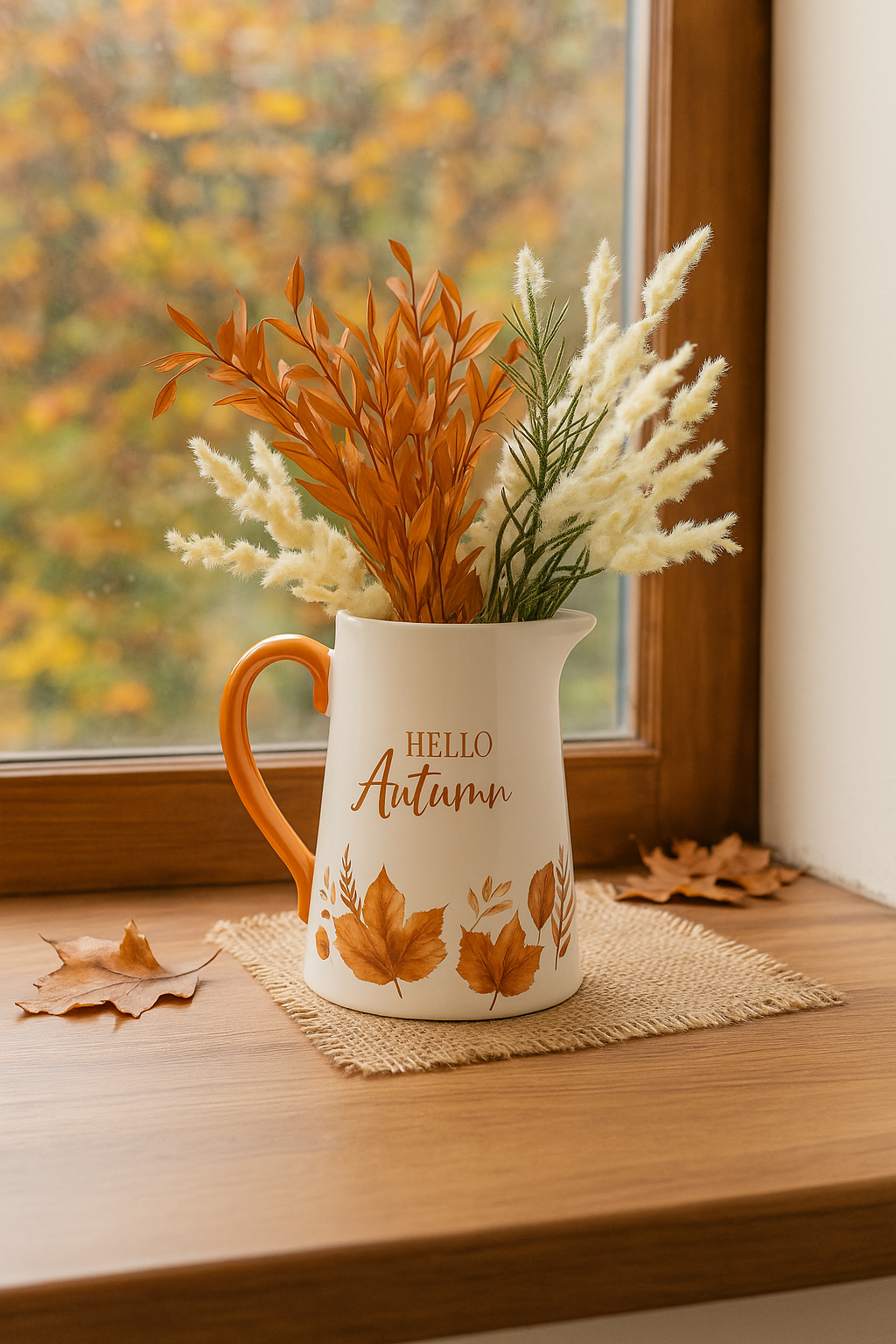 Hello Autumn Ceramic Flower Jug4