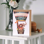 Hot Air Balloon New Baby Card