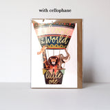 Hot Air Balloon New Baby Card3
