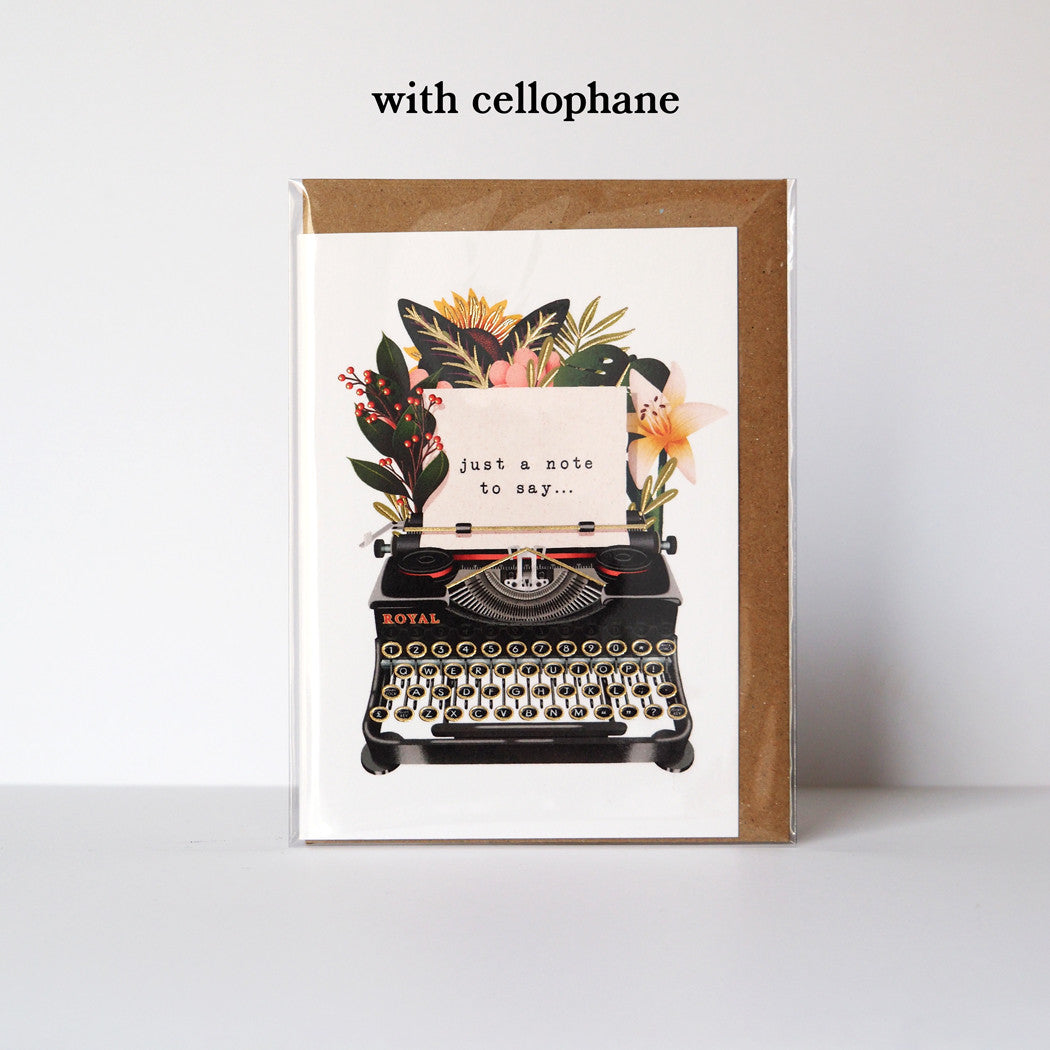 Just A Note To Say Sympathy Card3