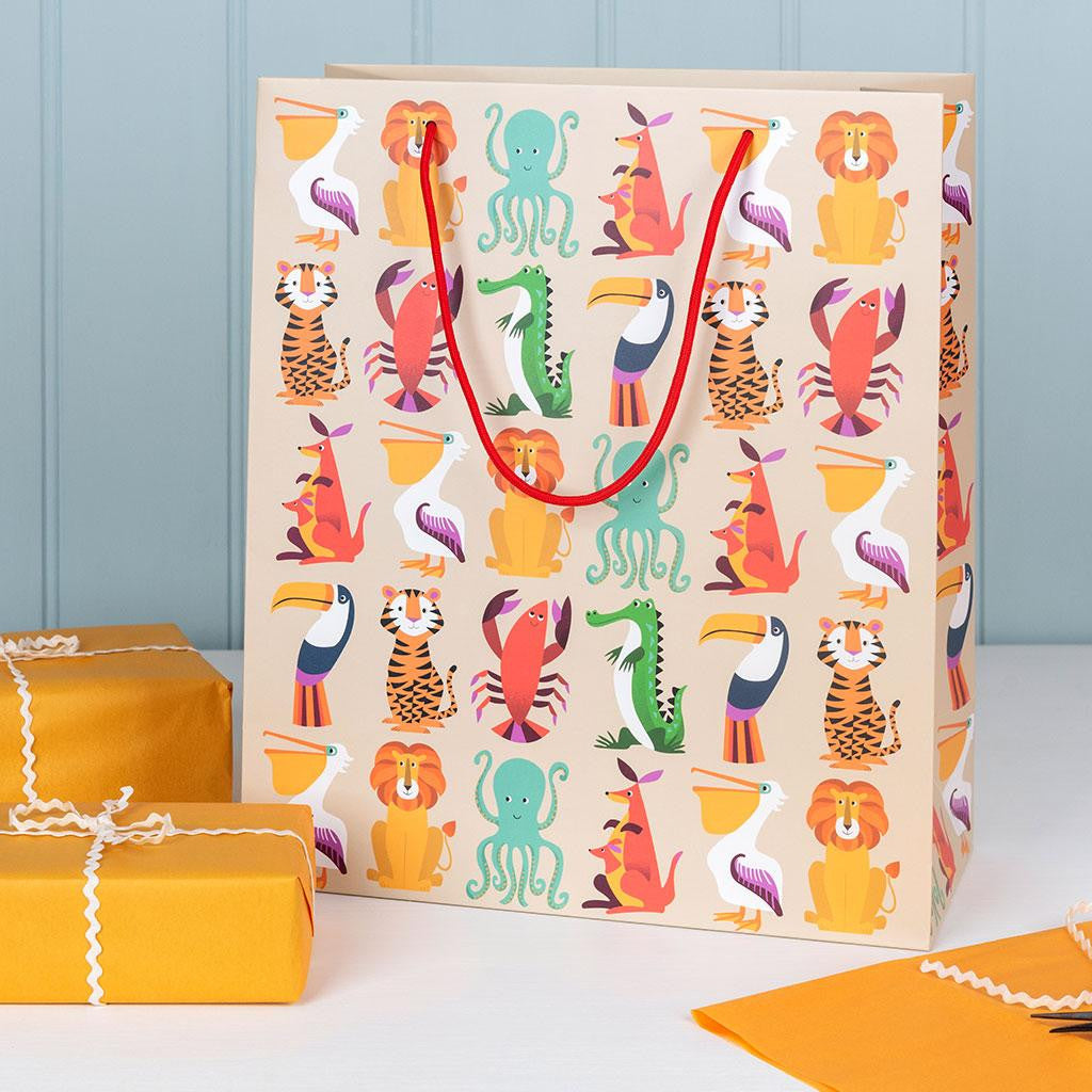 Large Colourful Creatures Gift Bag2