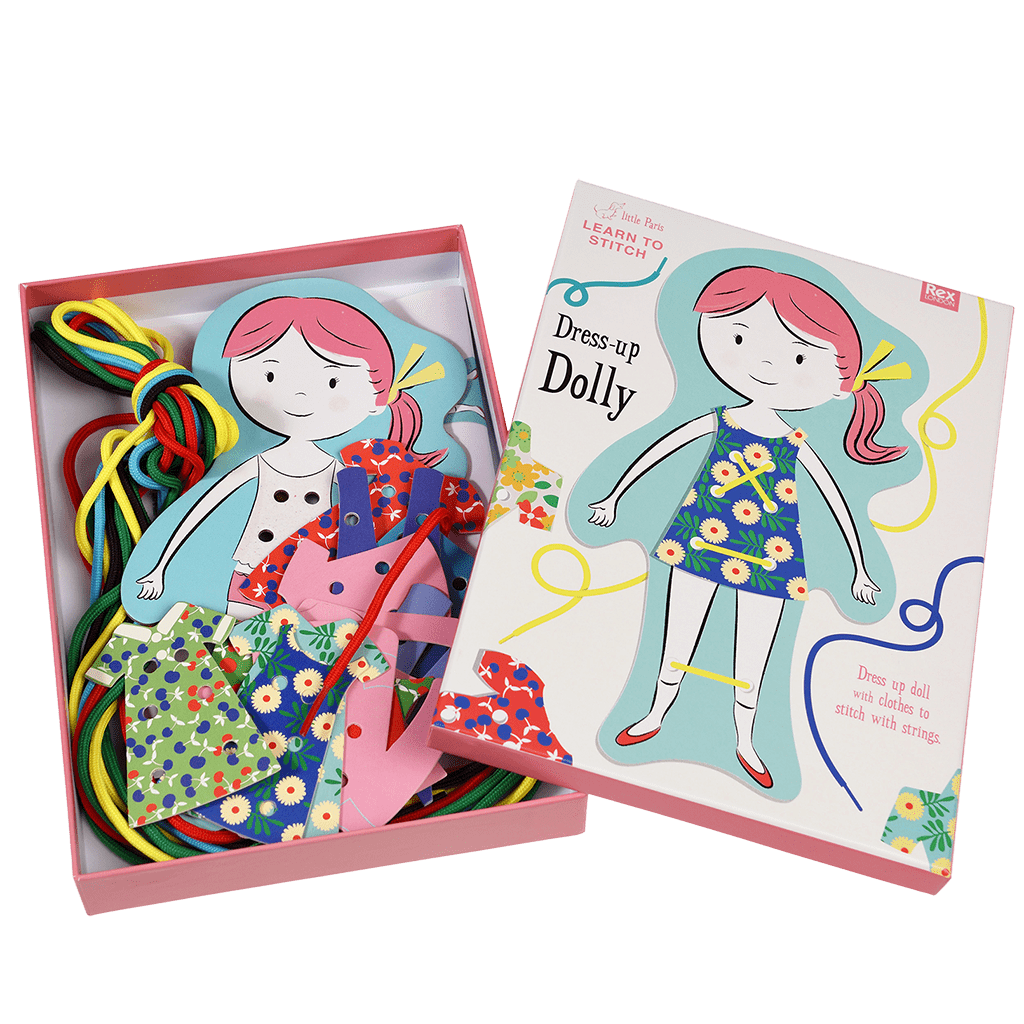 Learn to Stitch dress-up Dolly Kit3