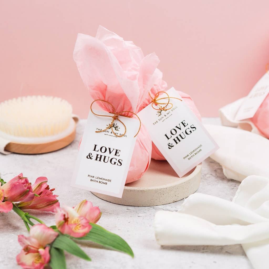 Love & Hugs Heartfelt Bath Bomb⎜Citrus Luxury Bath Bomb1