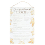 Metal Gingerbread Cookies Sign2