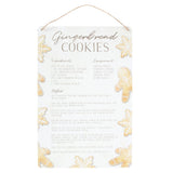 Metal Gingerbread Cookies Sign2
