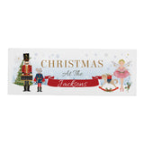 Personalised Nutcracker Wooden Block Sign