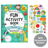 Personalised Activity Book with Stickers