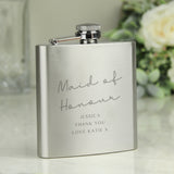 Personalised 'Any Message' Hip Flask