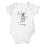 Personalised Baby Bunny Baby Vest