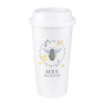 Personalised Bee Insulated Travel Cup4