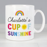 Personalised Rainbows & Sunshine Mug