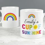 Personalised Rainbows & Sunshine Mug