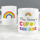 Personalised Rainbows & Sunshine Mug