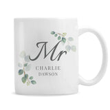 Personalised Botanical Mr Mug