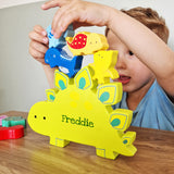 Personalised Dinosaur Book & Stacking Toy