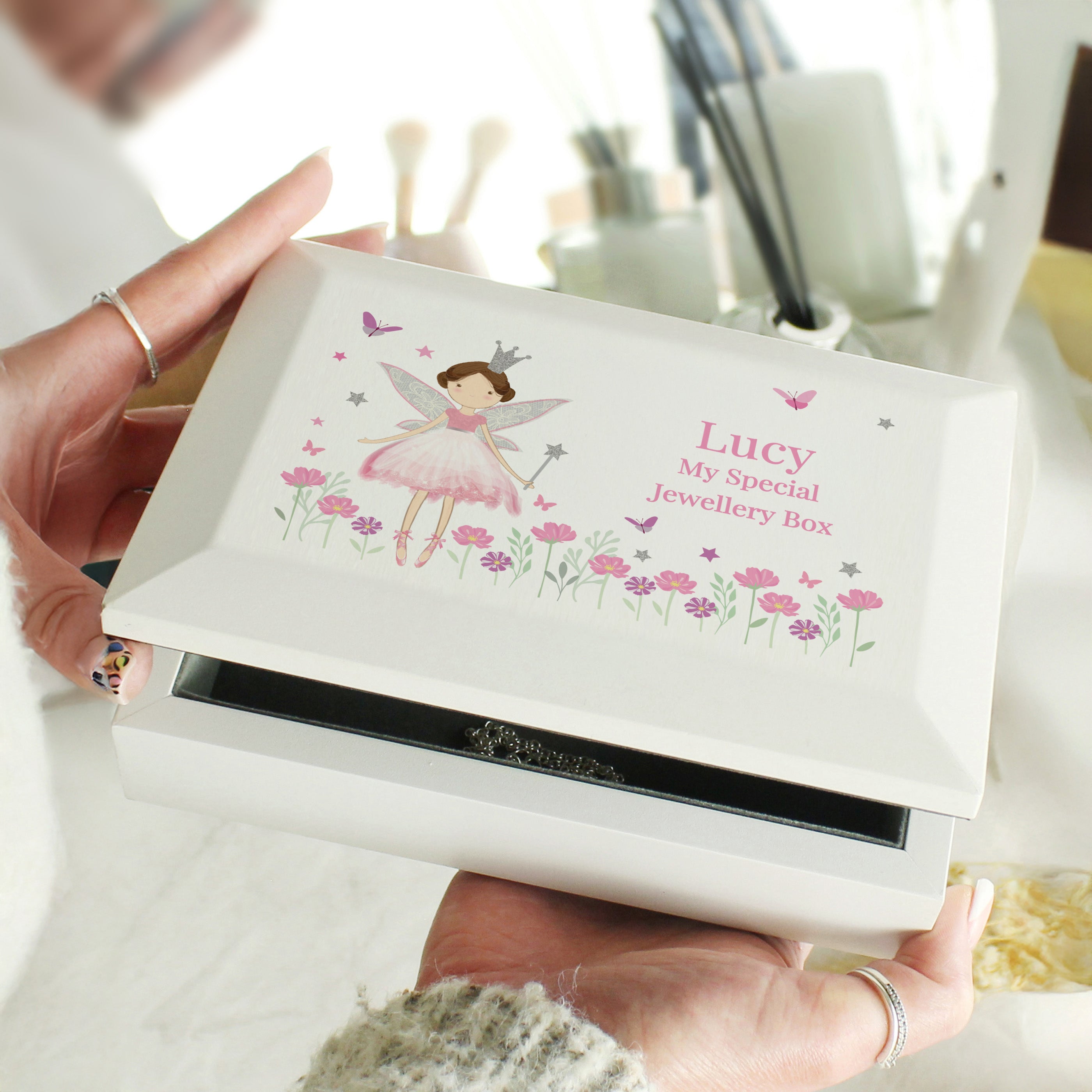 Personalised Fairy Princess Jewellery Box2