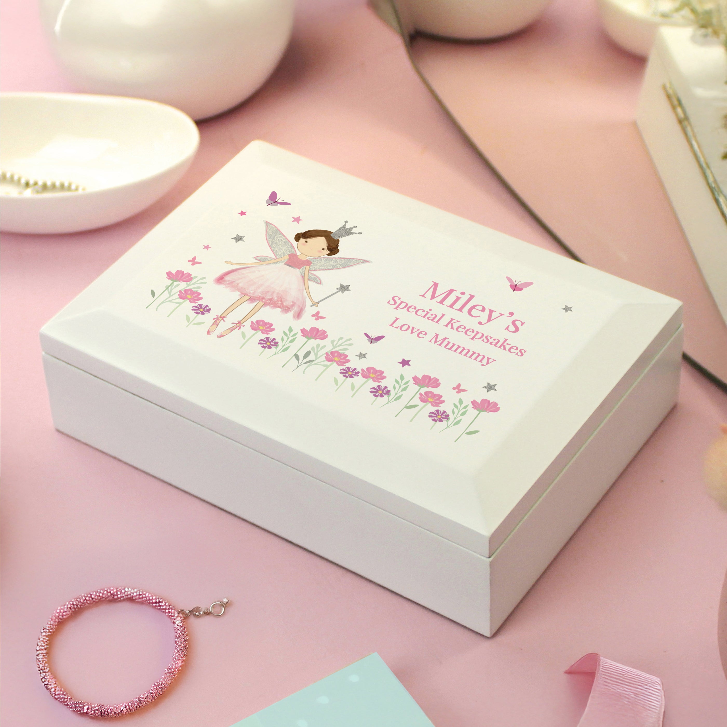 Personalised Fairy Princess Jewellery Box3