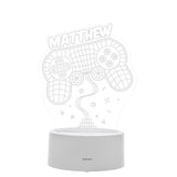 Personalised Gaming LED Colour Changing Night Light