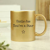 Personalised Gold Mug