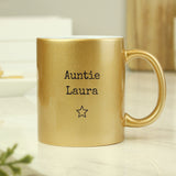 Personalised Gold Mug