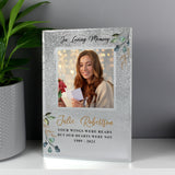 Personalised In Loving Memory Glitter Frame